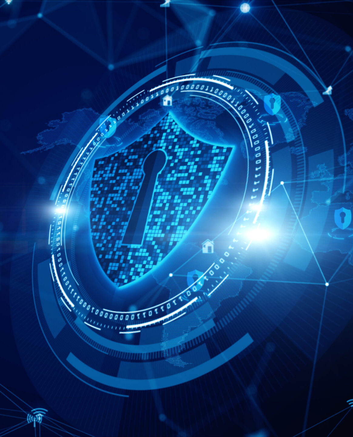 On the security of Quantum Key Distribution Networks